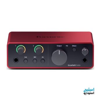 کارت صدا استودیو فوکوس رایت مدل Scarlett Solo 4th Gen